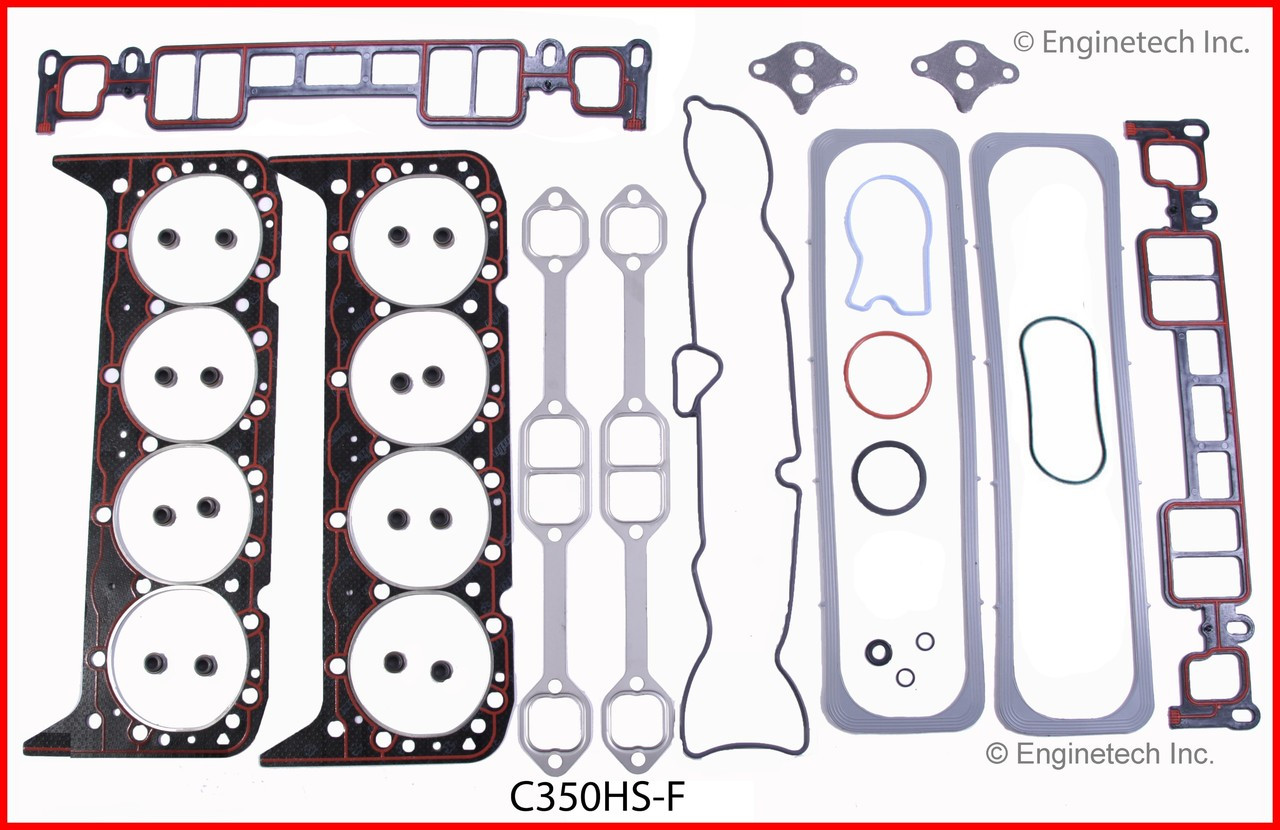 1996 Chevrolet C1500 Suburban 5.7L Engine Cylinder Head Gasket Set C350HS-F -2