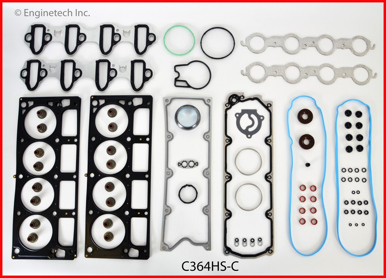 2007 GMC Yukon XL 2500 6.0L Engine Cylinder Head Gasket Set C364HS-C -75