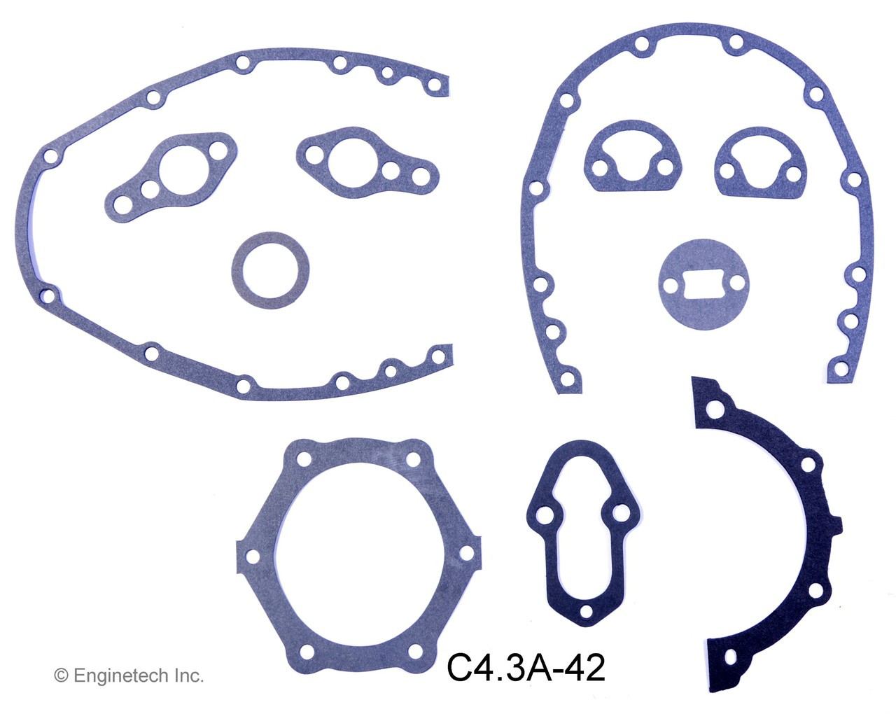 1995 Chevrolet K2500 4.3L Engine Gasket Set C4.3A-42 -38