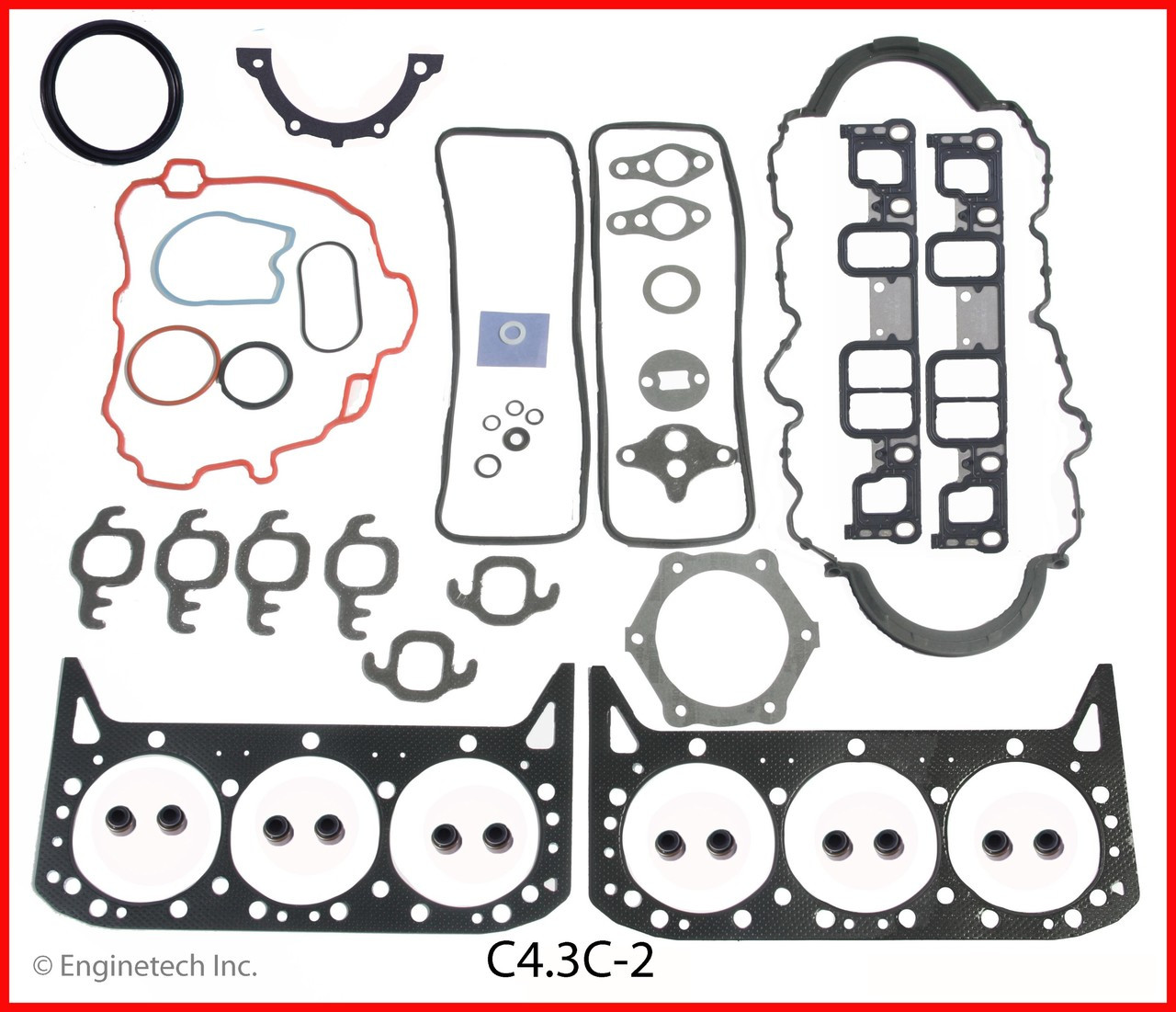 2000 Oldsmobile Bravada 4.3L Engine Gasket Set C4.3C-2 -47