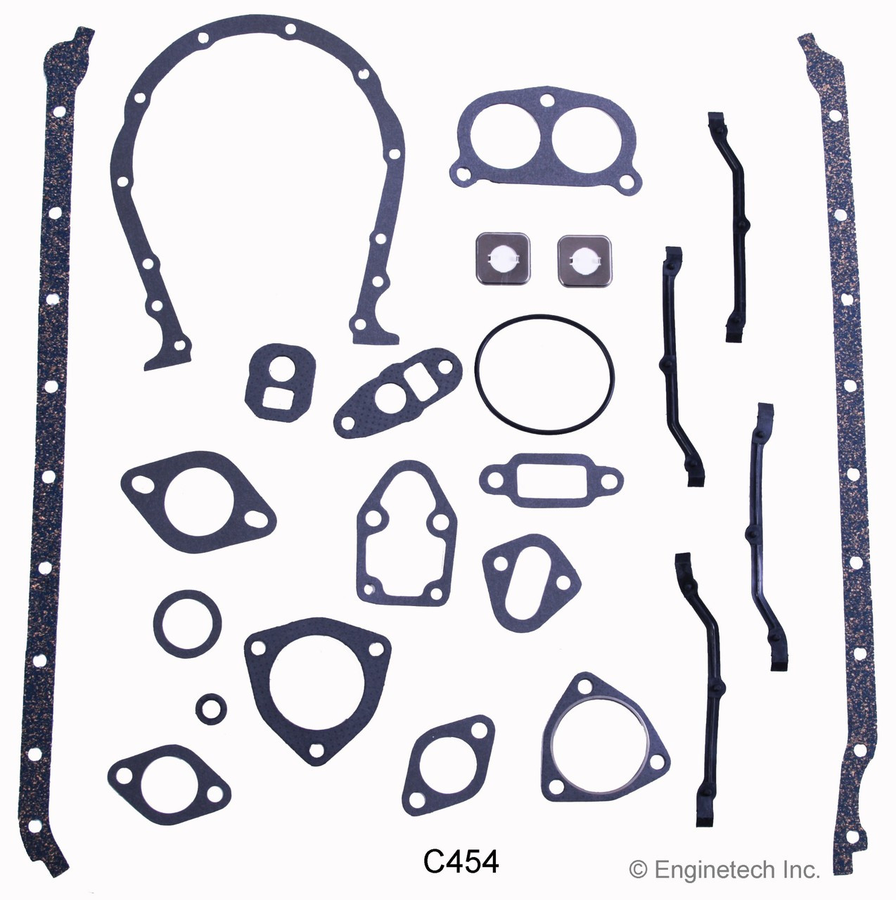 1987 Chevrolet B60 6.0L Engine Gasket Set C454 -628