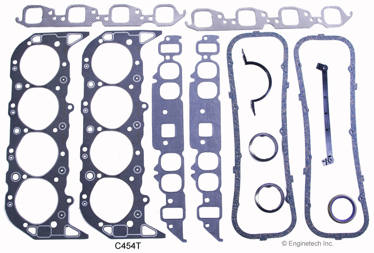 1988 Chevrolet R20 Suburban 7.4L Engine Gasket Set C454T -100