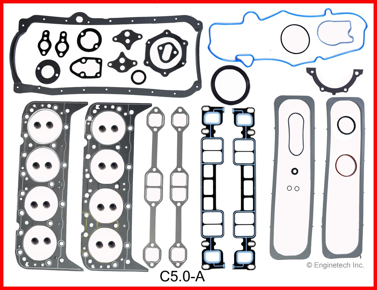 1996 GMC C1500 5.0L Engine Gasket Set C5.0-A -7