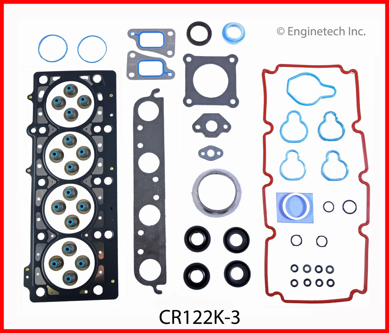 2000 Dodge Stratus 2.0L Engine Gasket Set CR122K-3 -3