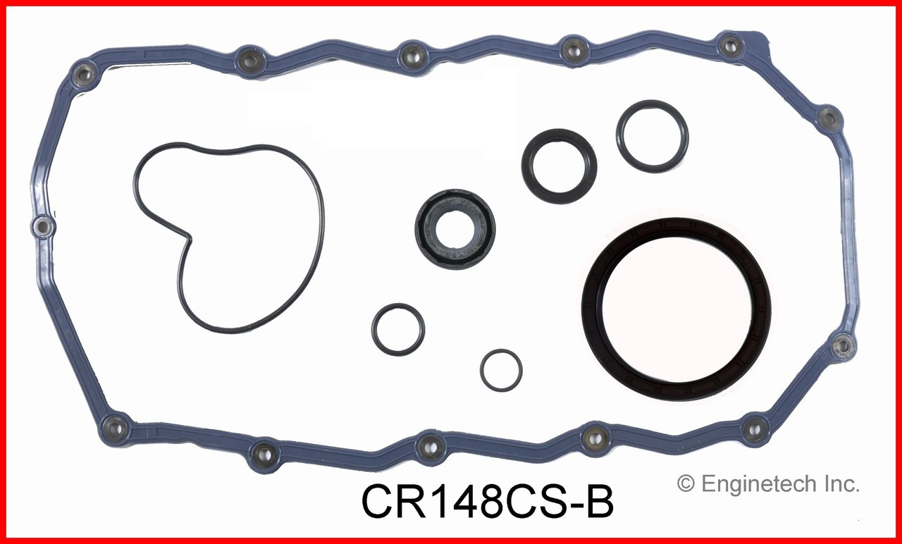 2001 Dodge Caravan 2.4L Engine Lower Gasket Set CR148CS-B -36