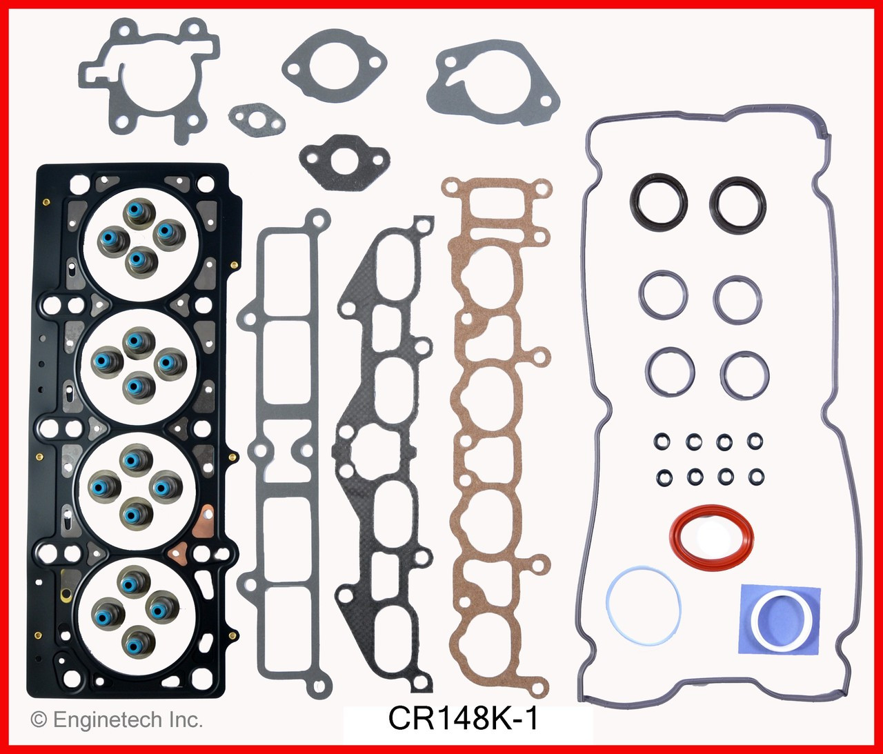 1995 Dodge Stratus 2.4L Engine Gasket Set CR148K-1 -2