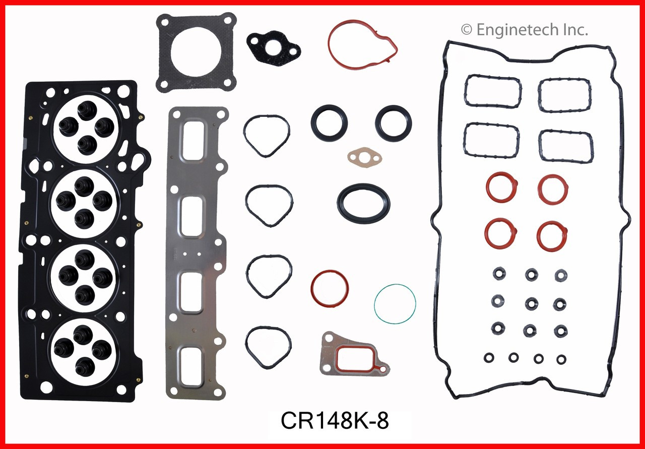 2005 Chrysler Sebring 2.4L Engine Gasket Set CR148K-8 -2