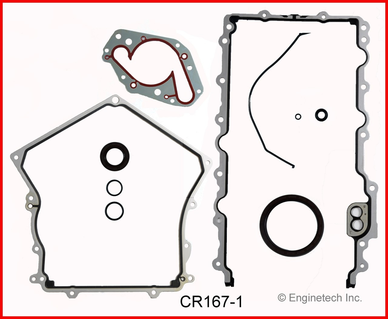 2000 Dodge Intrepid 2.7L Engine Gasket Set CR167-1 -7