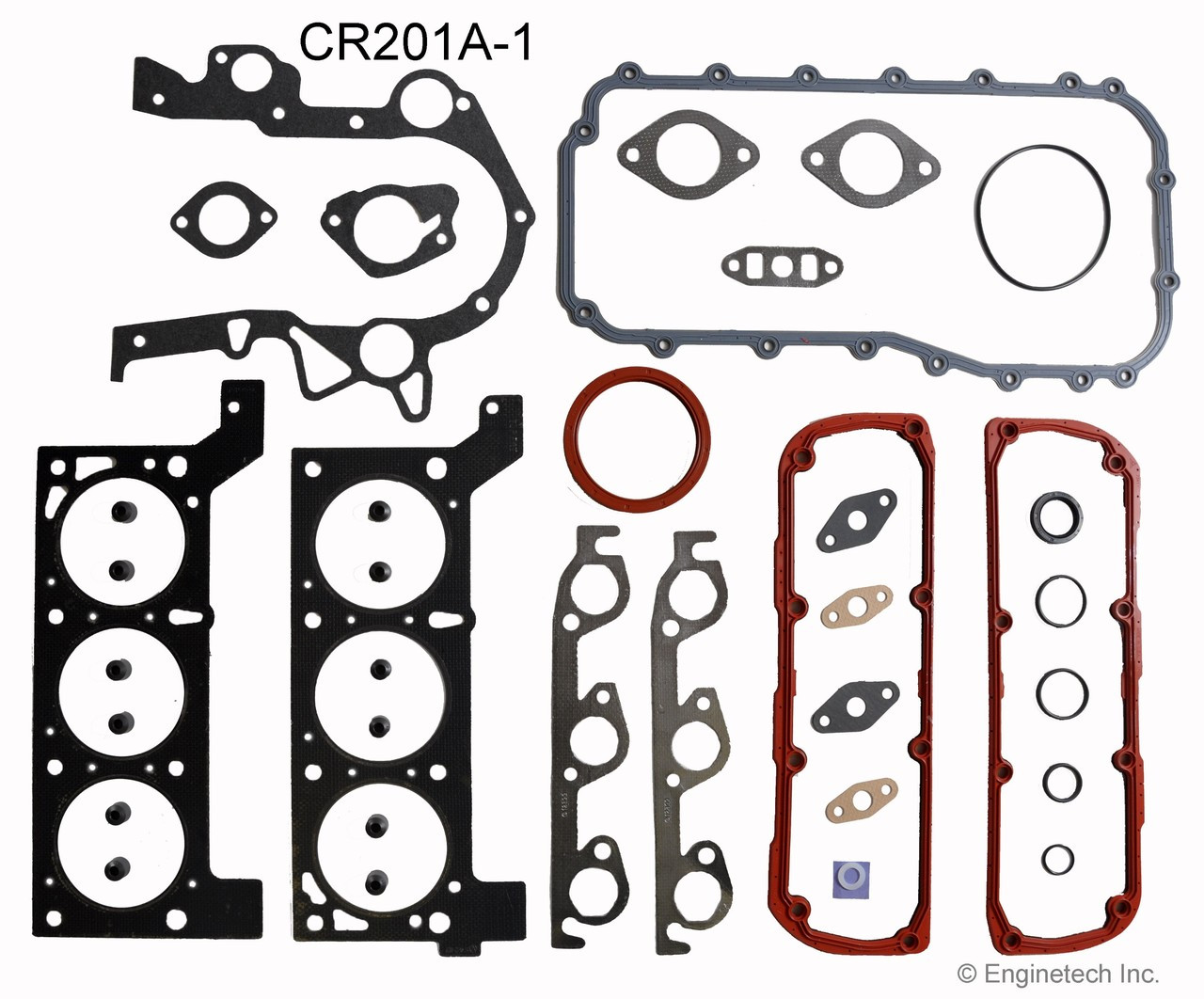 2000 Plymouth Voyager 3.3L Engine Gasket Set CR201A-1 -31