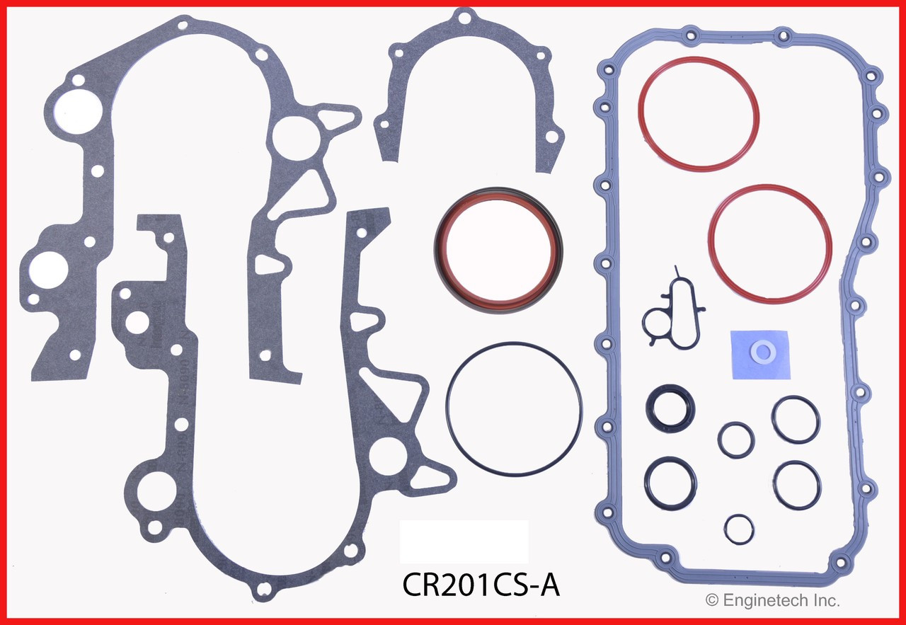 1991 Dodge Dynasty 3.3L Engine Lower Gasket Set CR201CS-A -14