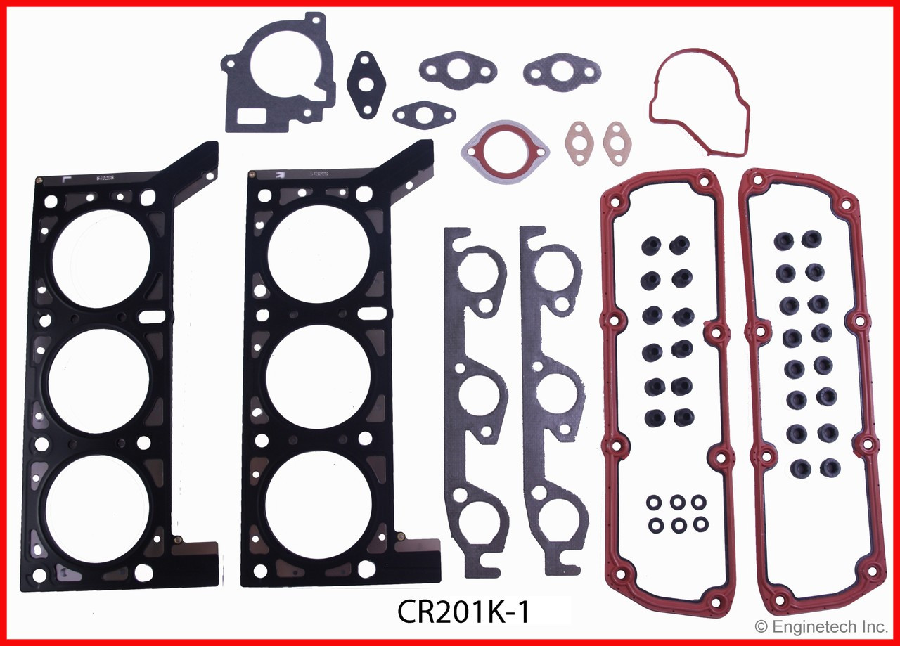 2001 Chrysler Town & Country 3.3L Engine Gasket Set CR201K-1 -3