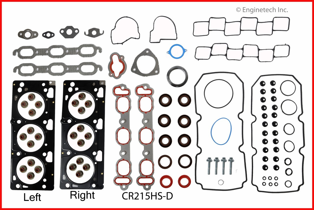 1999 Chrysler LHS 3.5L Engine Cylinder Head Gasket Set CR215HS-D -5