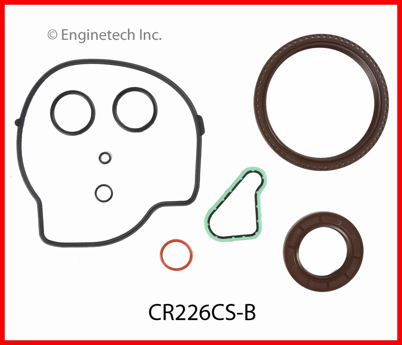 2009 Jeep Commander 3.7L Engine Lower Gasket Set CR226CS-B -45