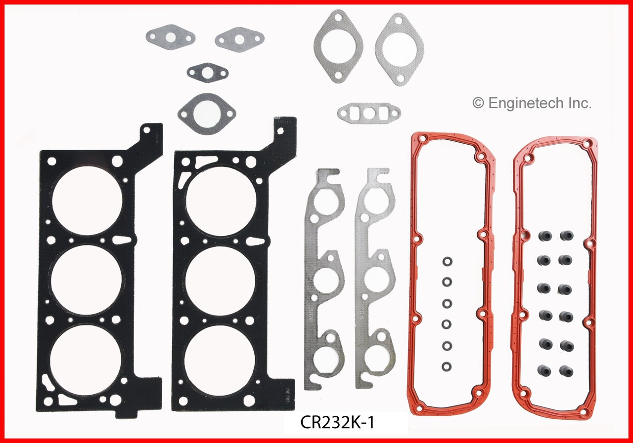 2000 Chrysler Town & Country 3.8L Engine Gasket Set CR232K-1 -1