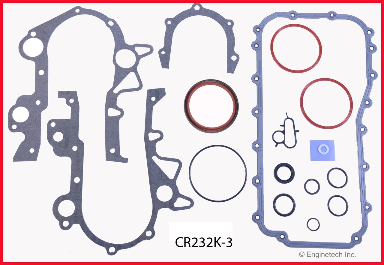 2004 Dodge Grand Caravan 3.8L Engine Gasket Set CR232K-3 -6