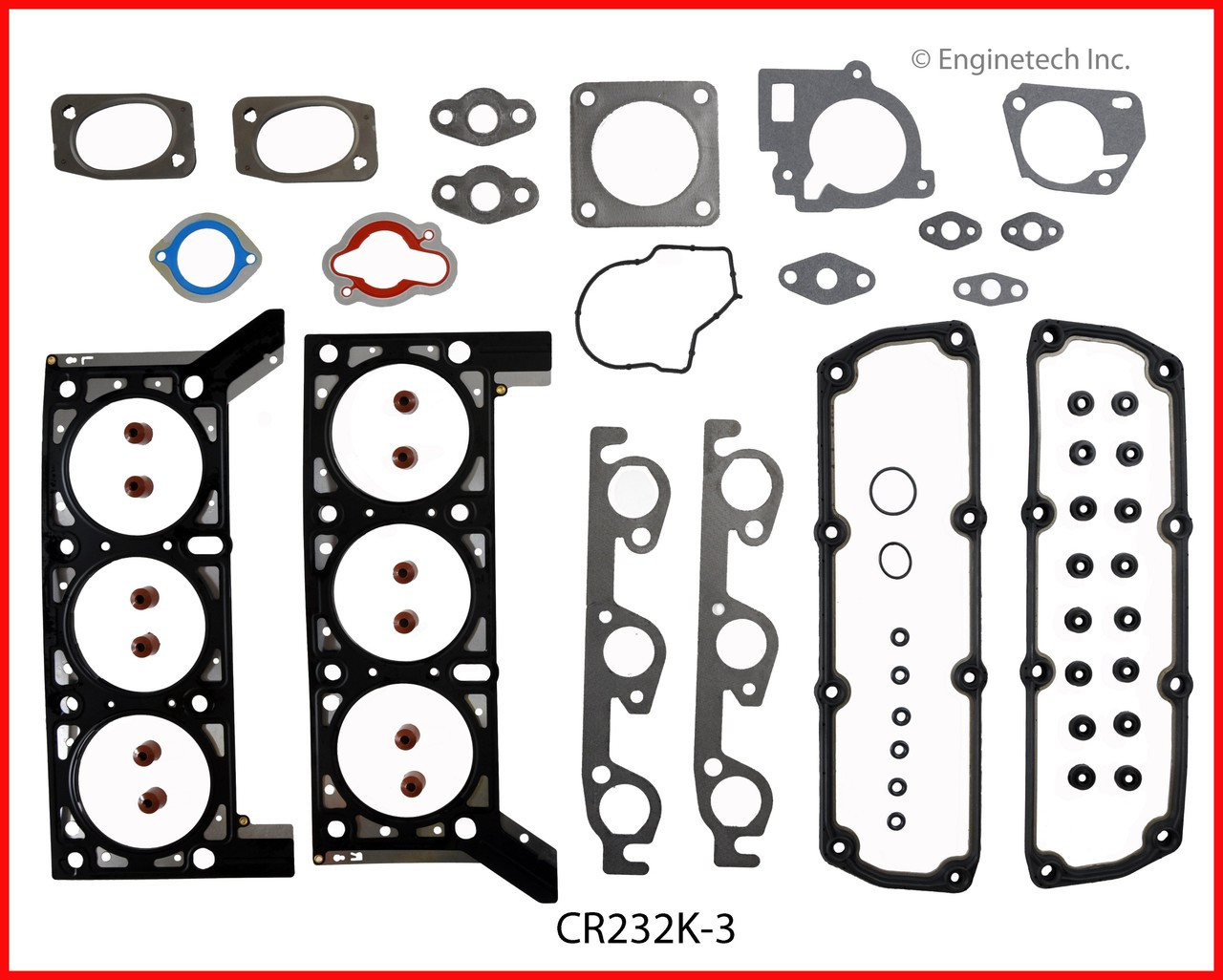 2004 Dodge Grand Caravan 3.8L Engine Gasket Set CR232K-3 -6