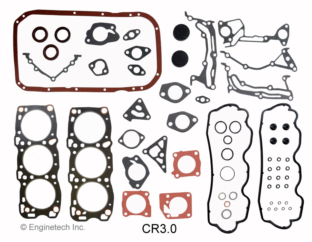 1988 Plymouth Grand Voyager 3.0L Engine Gasket Set CR3.0 -12
