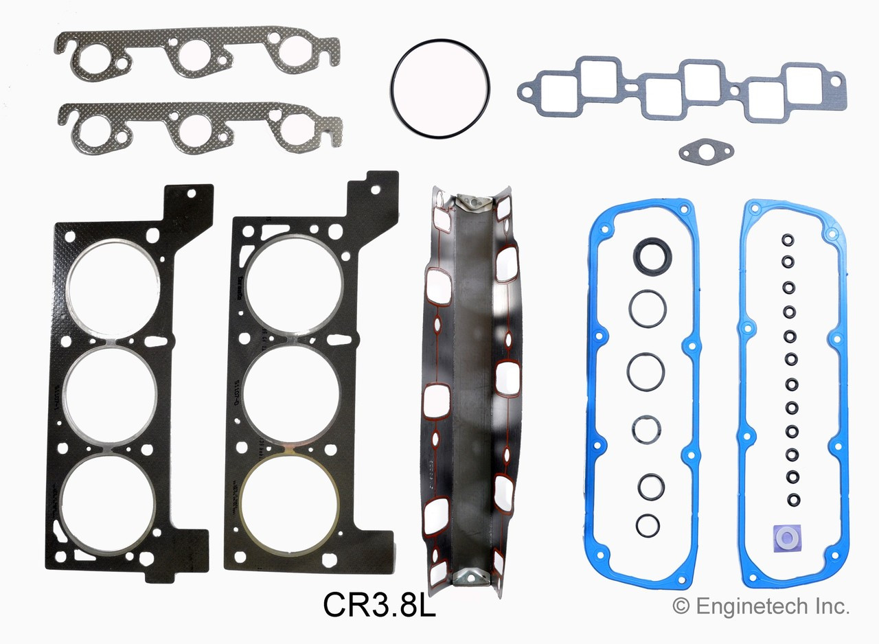 1992 Chrysler New Yorker 3.8L Engine Gasket Set CR3.8L -4