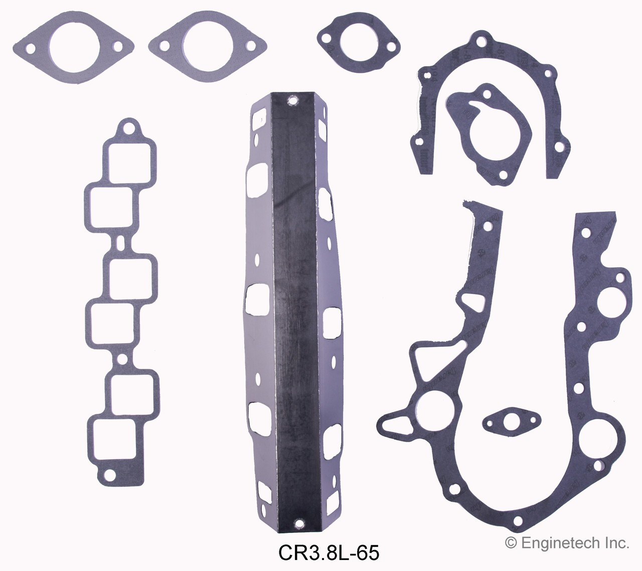 1995 Plymouth Grand Voyager 3.8L Engine Gasket Set CR3.8L-65 -12