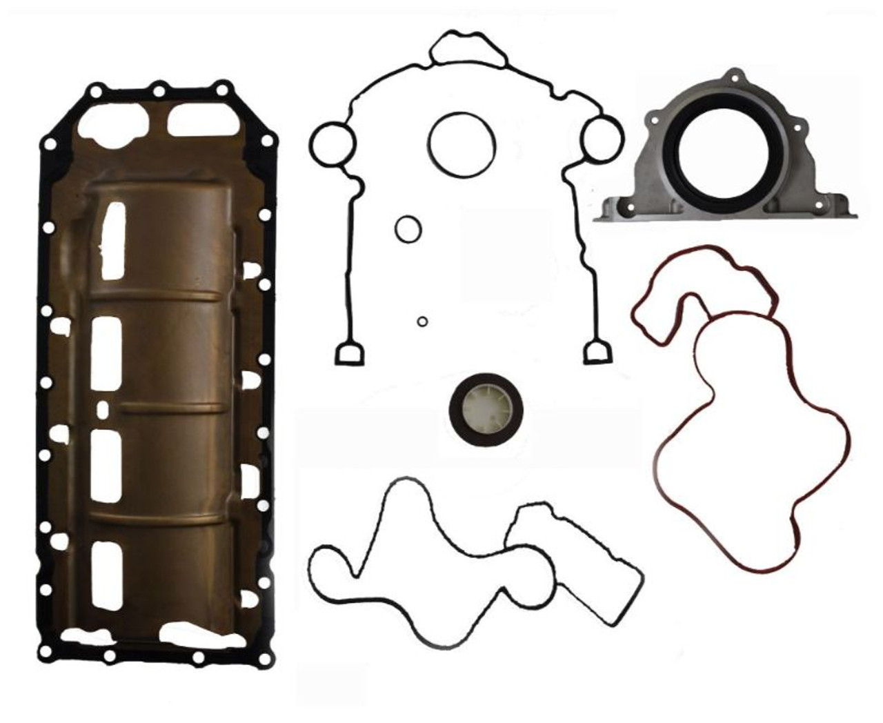 2007 Chrysler Aspen 5.7L Engine Lower Gasket Set CR345CS-A -17