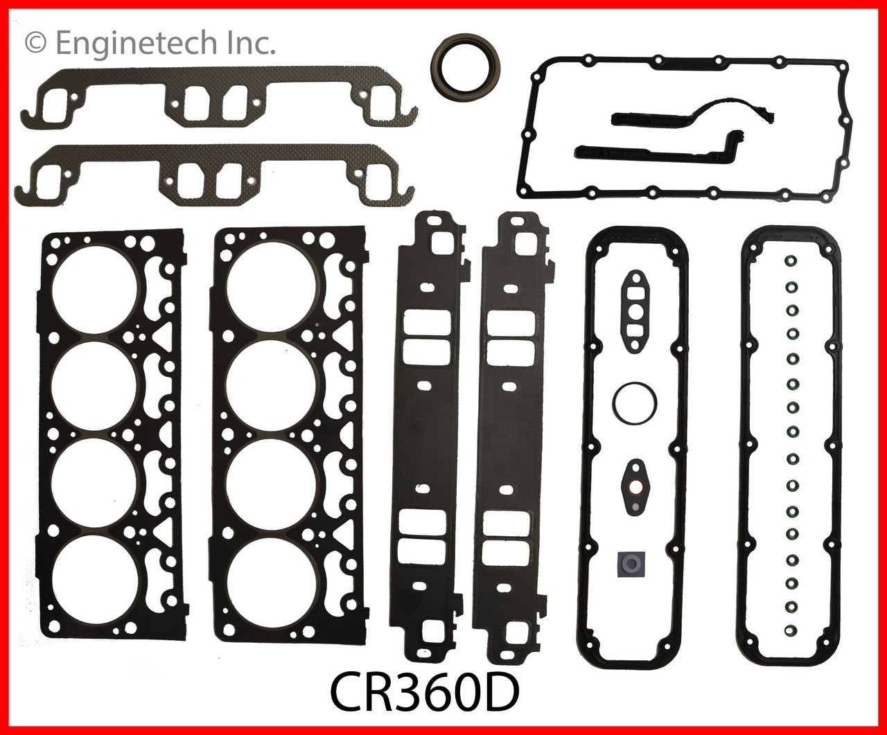 1993 Dodge W150 5.9L Engine Gasket Set CR360D -9