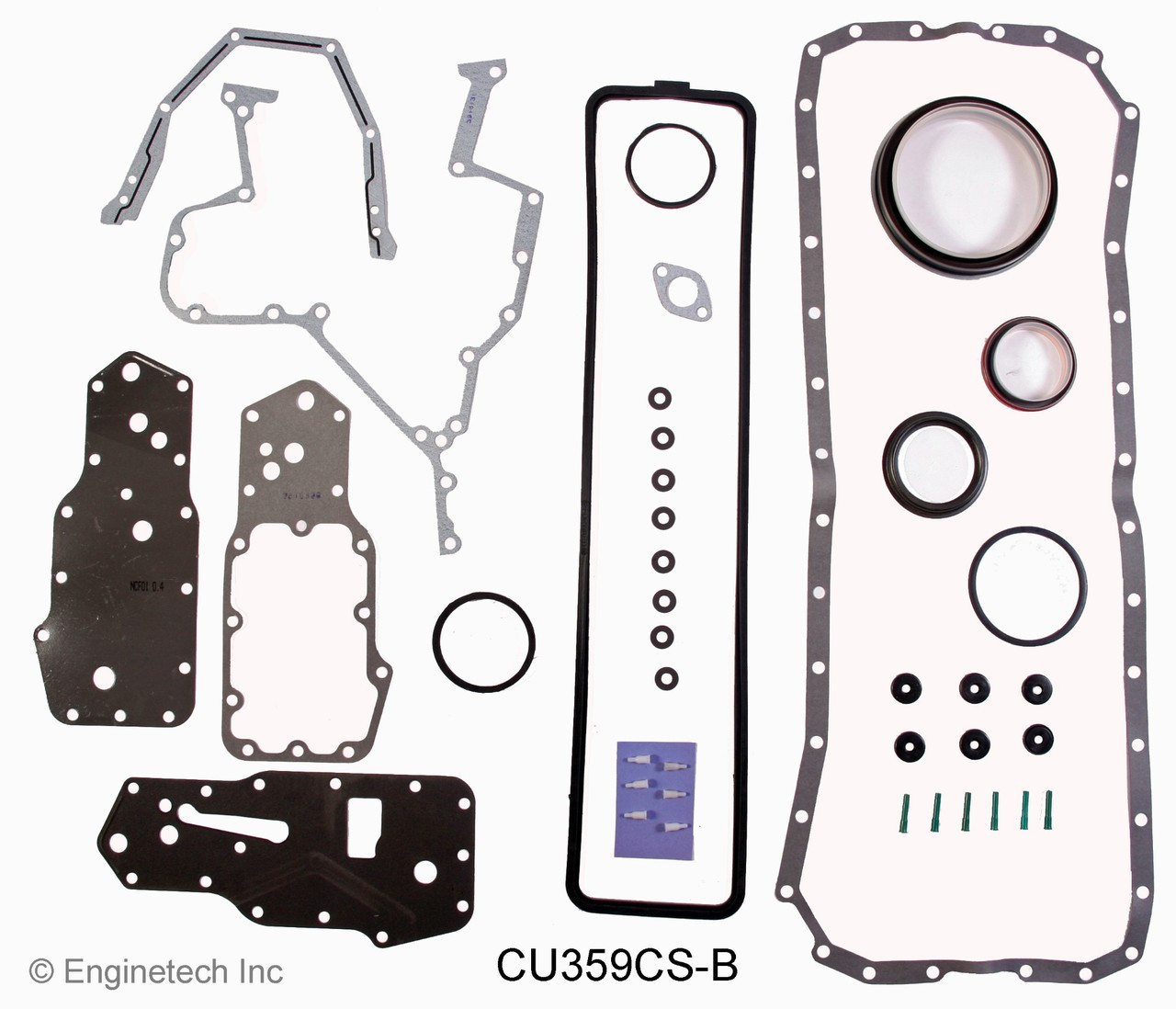 1998 Dodge Ram 2500 5.9L Engine Lower Gasket Set CU359CS-B -1