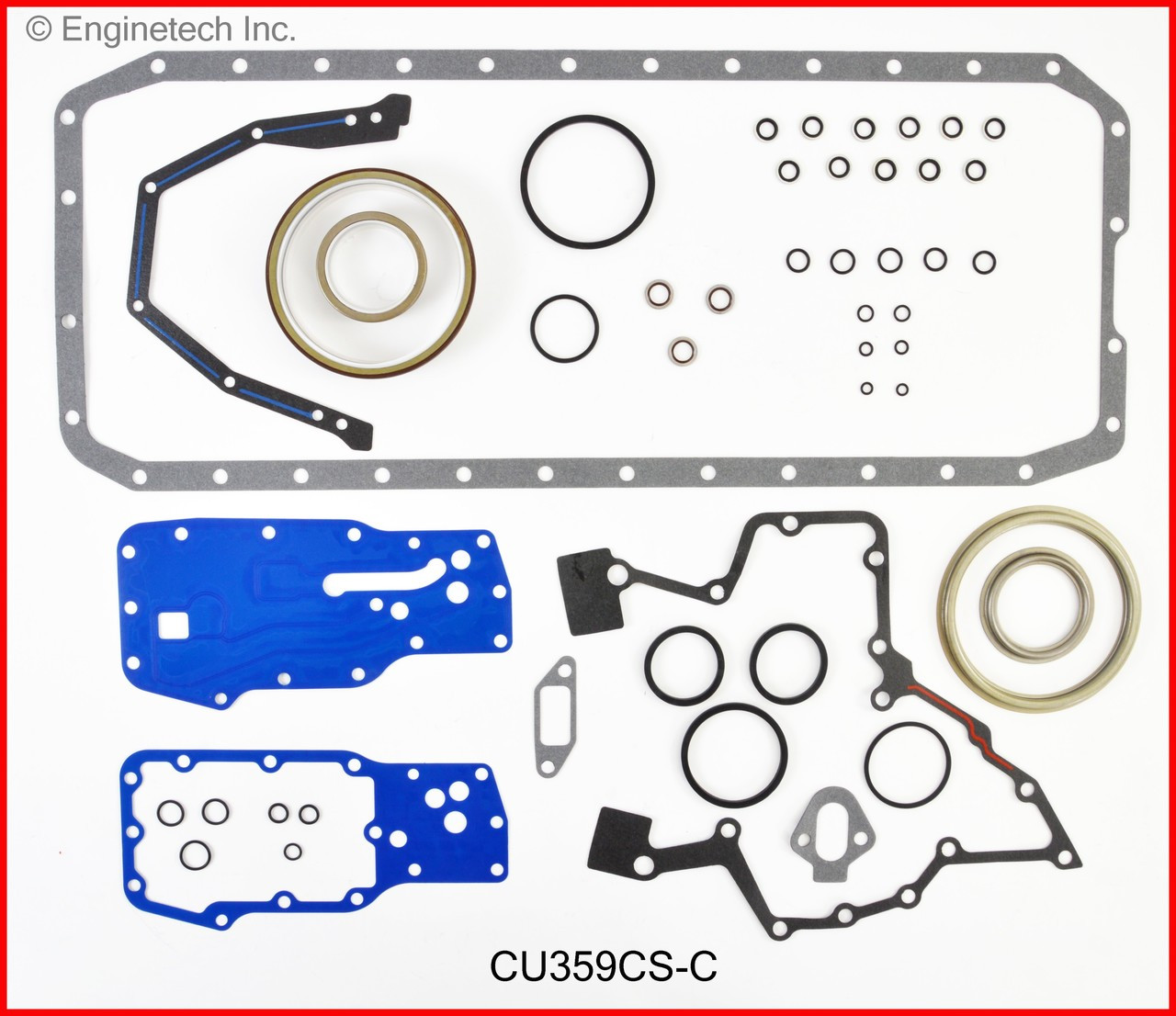 2004 Dodge Ram 3500 5.9L Engine Lower Gasket Set CU359CS-C -8