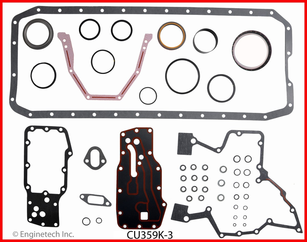 2003 Dodge Ram 3500 5.9L Engine Gasket Set CU359K-3 -4
