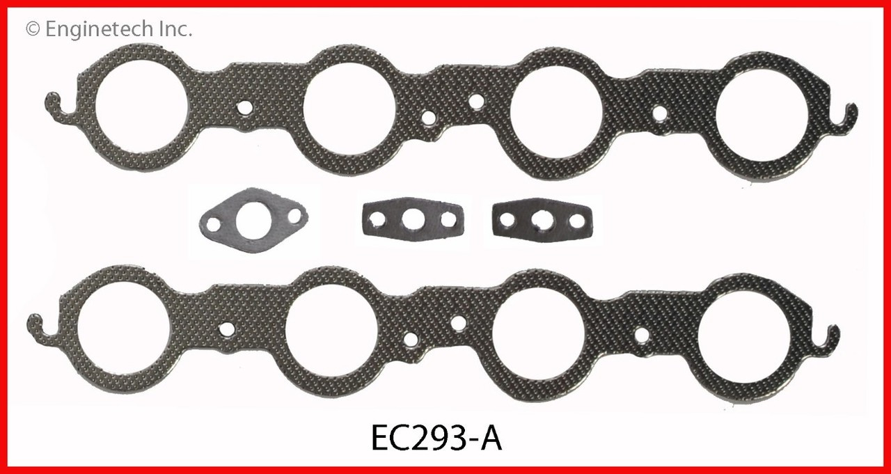 2000 GMC Sierra 2500 5.3L Engine Exhaust Manifold Gasket EC293-A -30