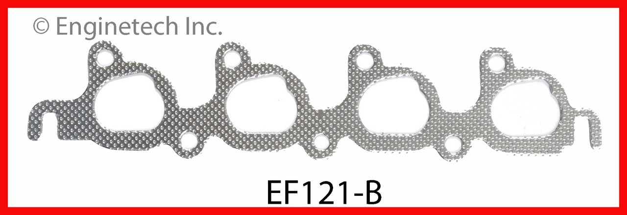 1996 Ford Contour 2.0L Engine Exhaust Manifold Gasket EF121-B -4