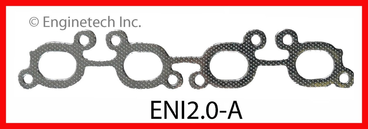 1991 Infiniti G20 2.0L Engine Exhaust Manifold Gasket ENI2.0-A -1