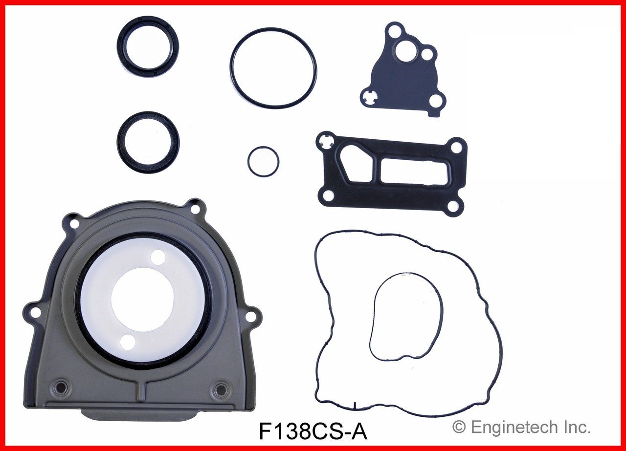 2007 Mazda B2300 2.3L Engine Lower Gasket Set F138CS-A -51