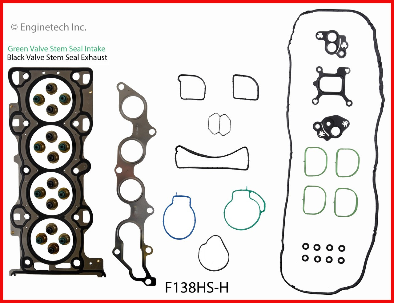 2010 Ford Ranger 2.3L Engine Cylinder Head Gasket Set F138HS-H -18