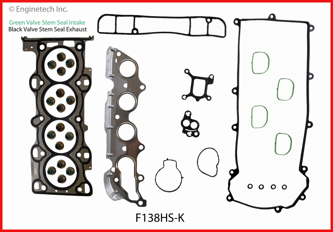 2003 Mazda 6 2.3L Engine Cylinder Head Gasket Set F138HS-K -1