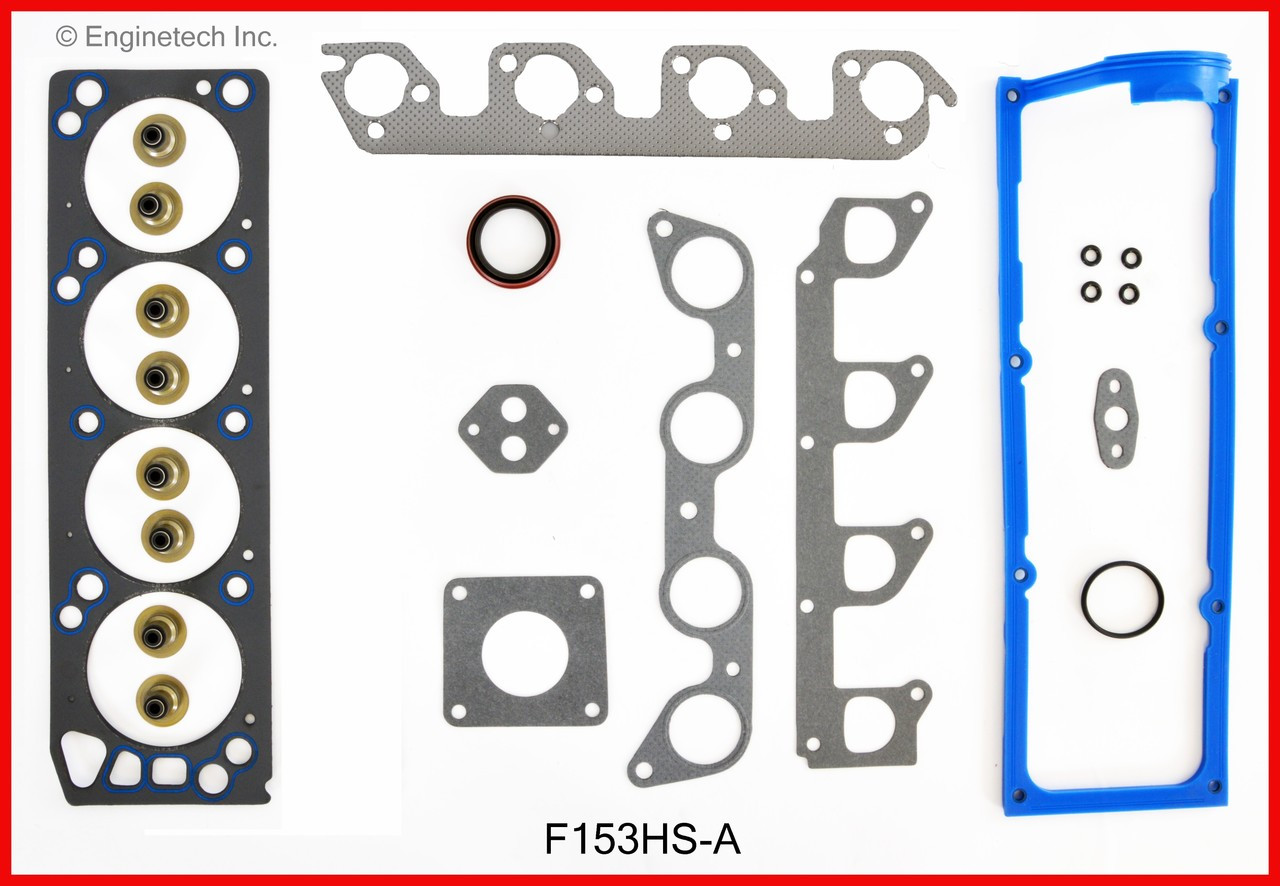 1999 Mazda B2500 2.5L Engine Cylinder Head Gasket Set F153HS-A -2