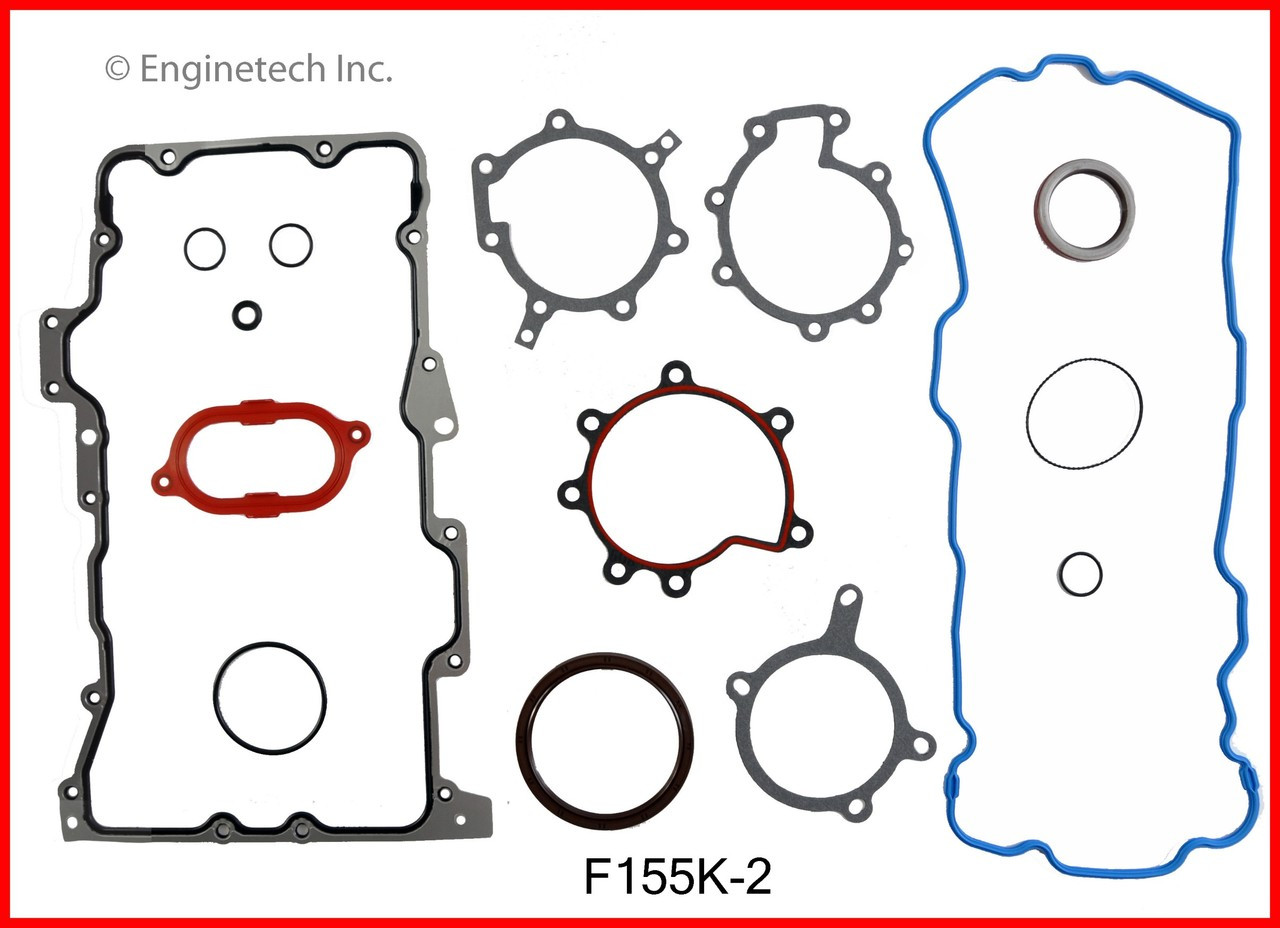 2000 Mercury Cougar 2.5L Engine Gasket Set F155K-2 -7