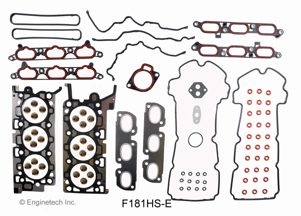 2001 Lincoln LS 3.0L Engine Cylinder Head Gasket Set F181HS-E -2