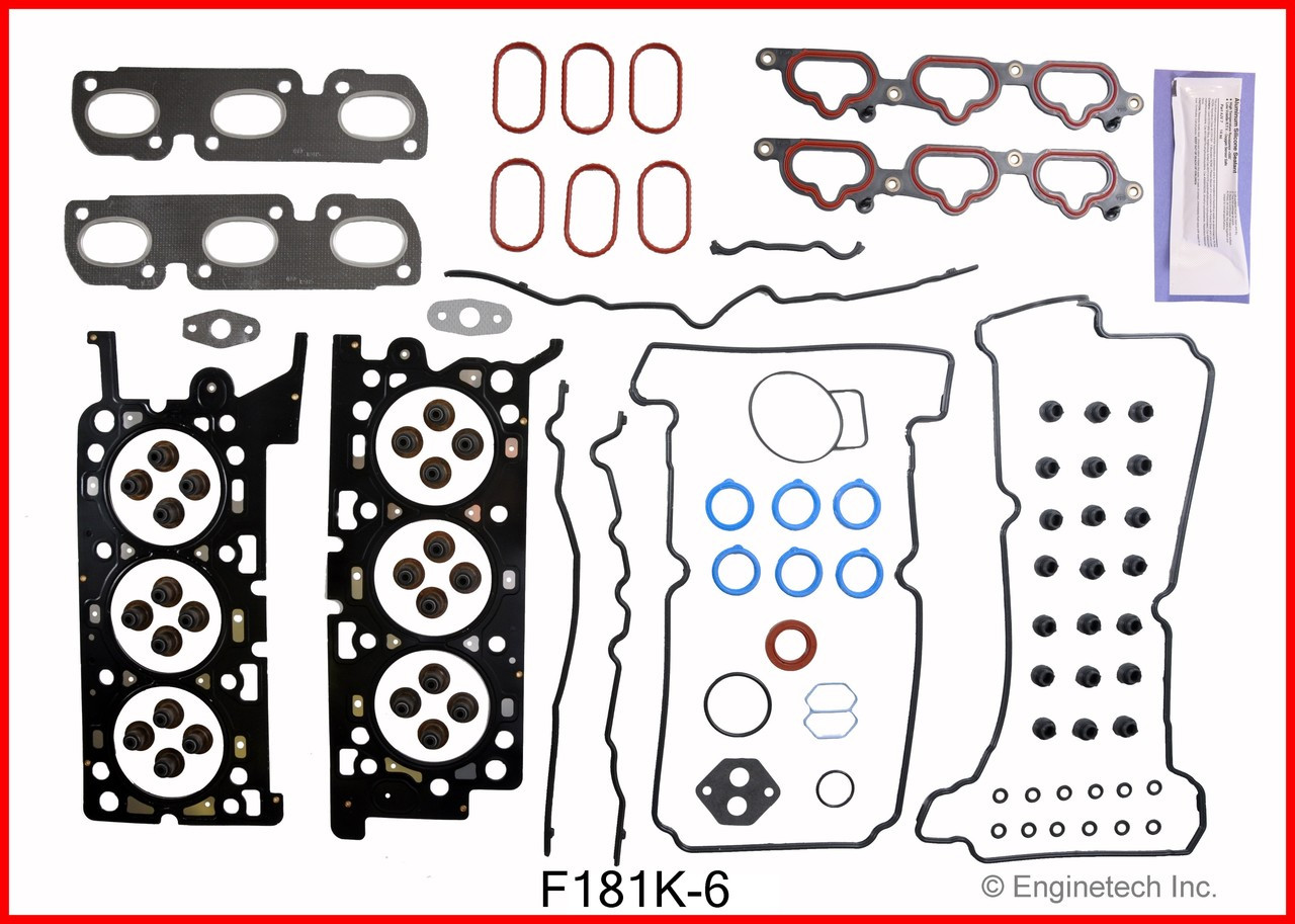 2003 Mercury Sable 3.0L Engine Gasket Set F181K-6 -2