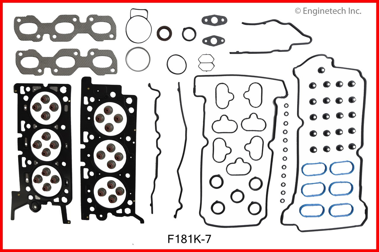2004 Ford Taurus 3.0L Engine Gasket Set F181K-7 -1