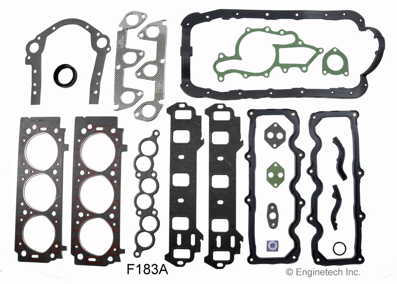 1988 Ford Taurus 3.0L Engine Gasket Set F183A -11