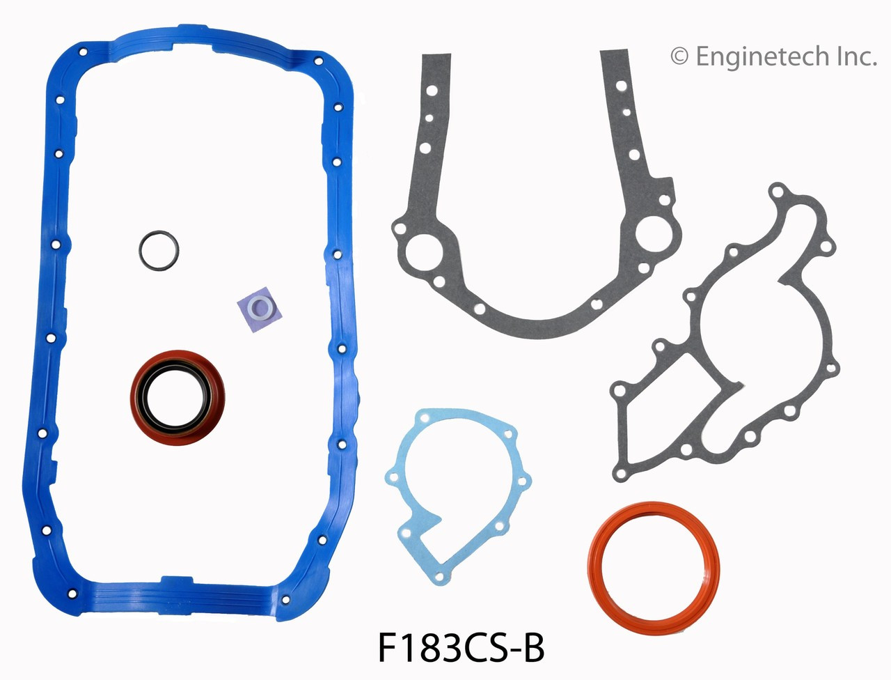 1986 Ford Taurus 3.0L Engine Lower Gasket Set F183CS-B -2