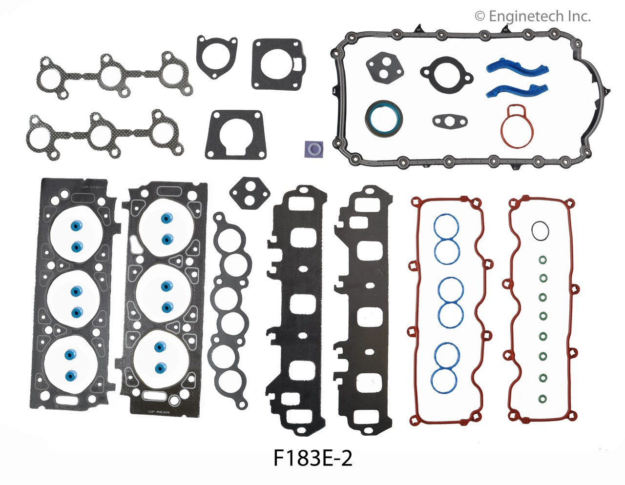 2001 Mazda B3000 3.0L Engine Gasket Set F183E-2 -11