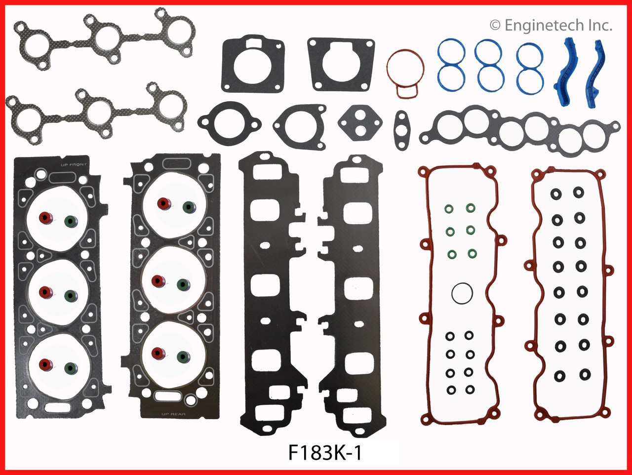 2003 Ford Ranger 3.0L Engine Gasket Set F183K-1 -6