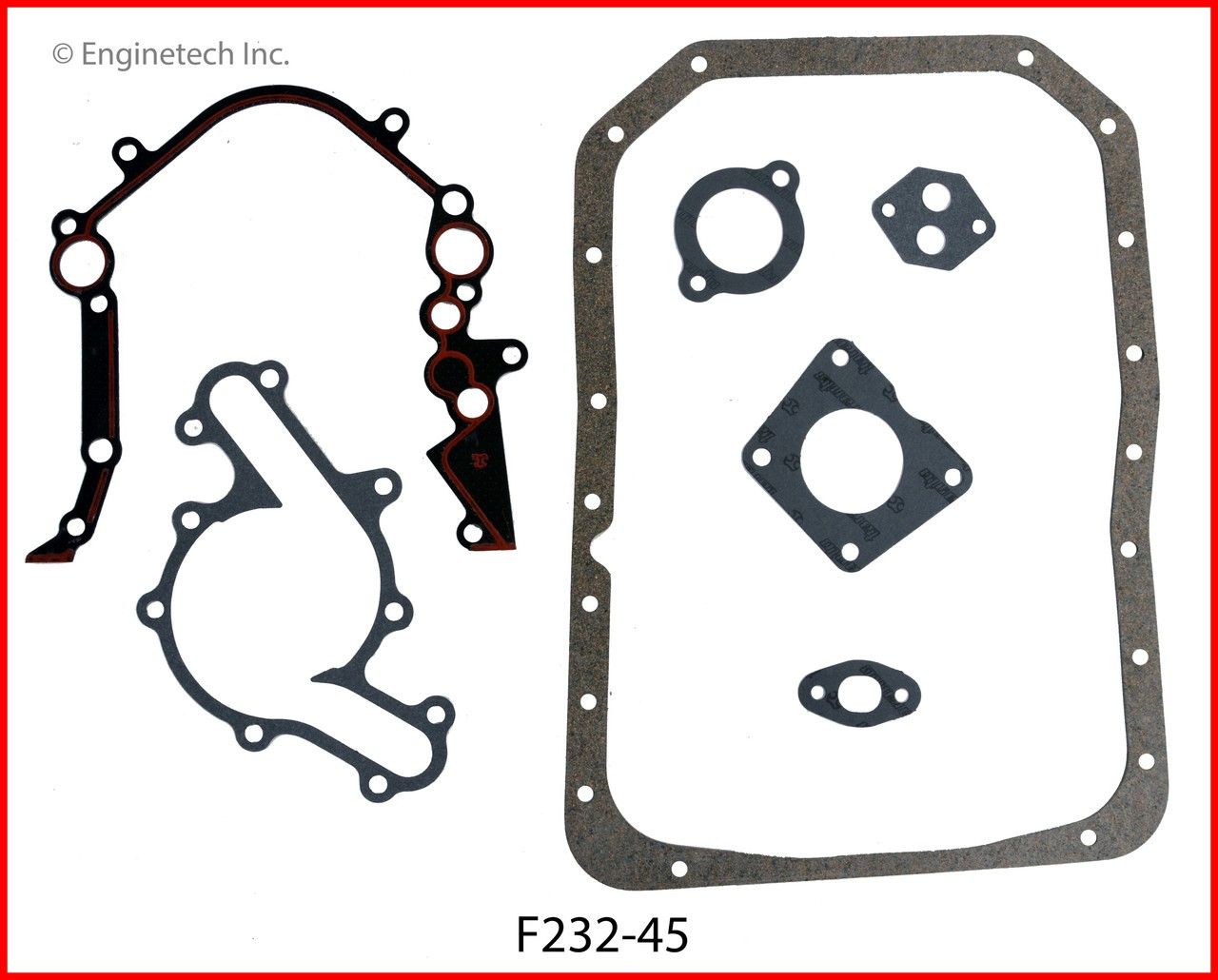 1988 Ford Taurus 3.8L Engine Gasket Set F232-45 -1