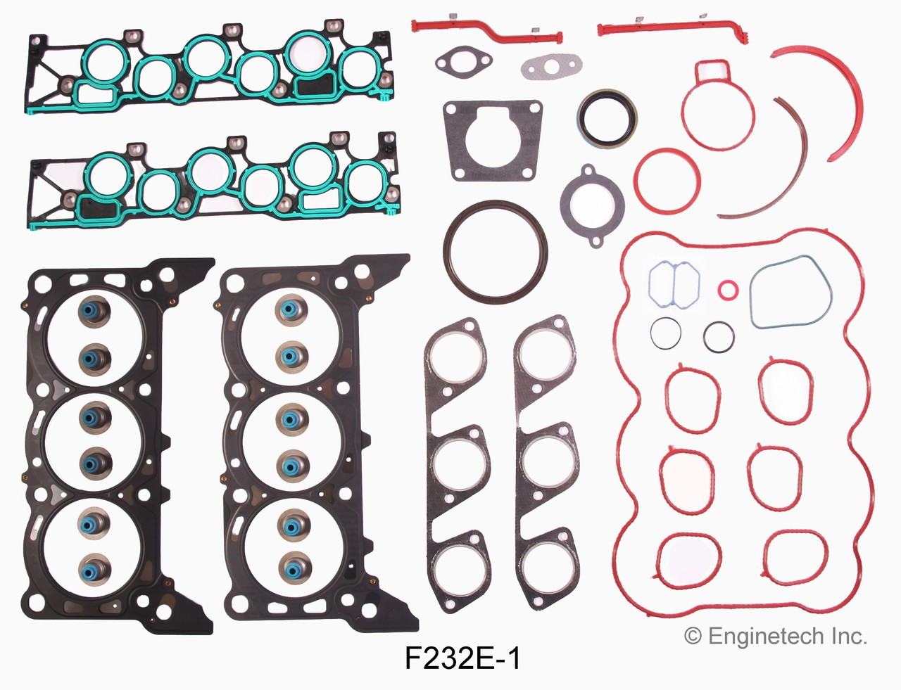 2000 Ford Windstar 3.8L Engine Gasket Set F232E-1 -1