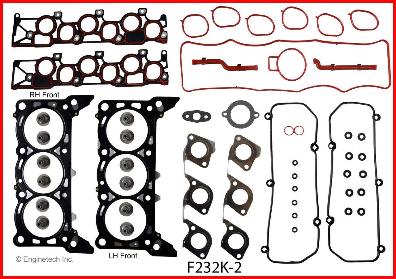 2001 Ford Windstar 3.8L Engine Gasket Set F232K-2 -1