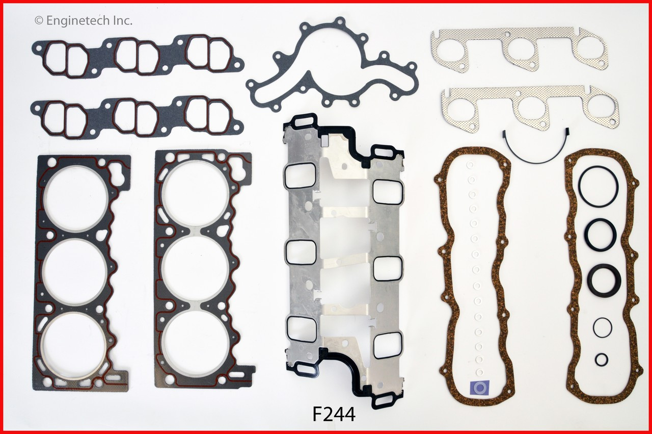 1990 Ford Ranger 4.0L Engine Gasket Set F244 -2