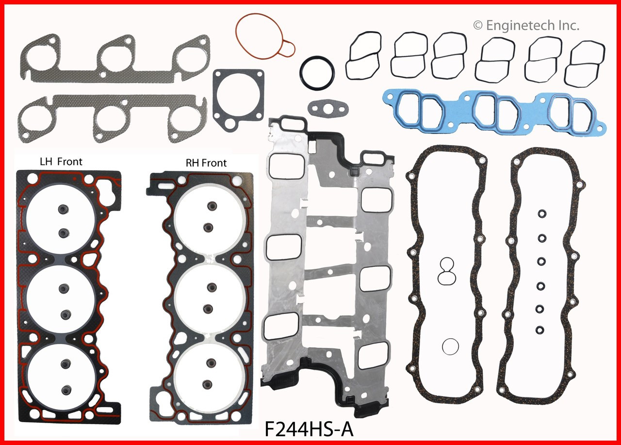 2000 Ford Ranger 4.0L Engine Cylinder Head Gasket Set F244HS-A -12