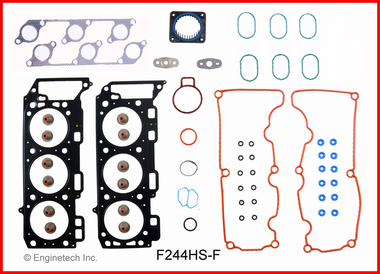 2008 Mazda B4000 4.0L Engine Cylinder Head Gasket Set F244HS-F -12