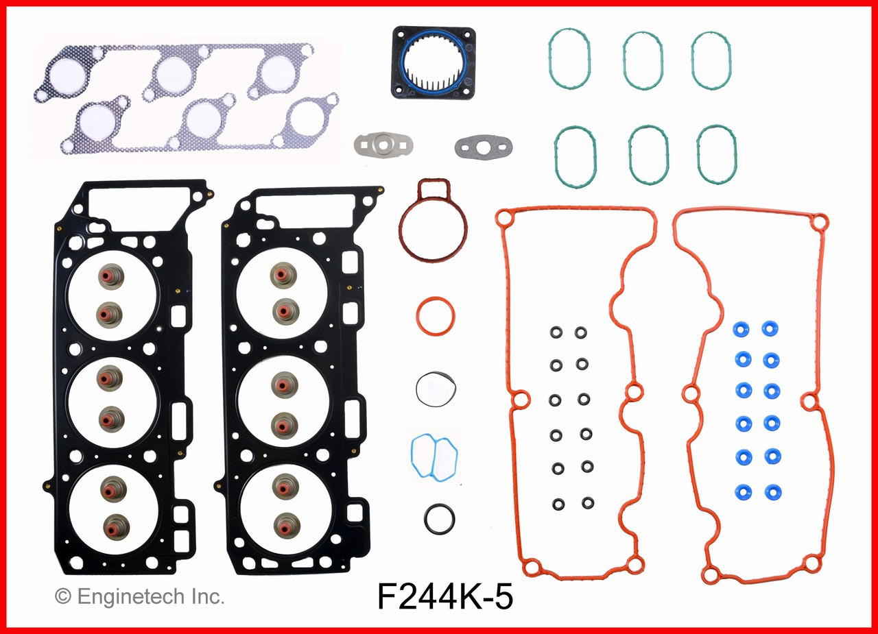 2010 Ford Ranger 4.0L Engine Gasket Set F244K-5 -15